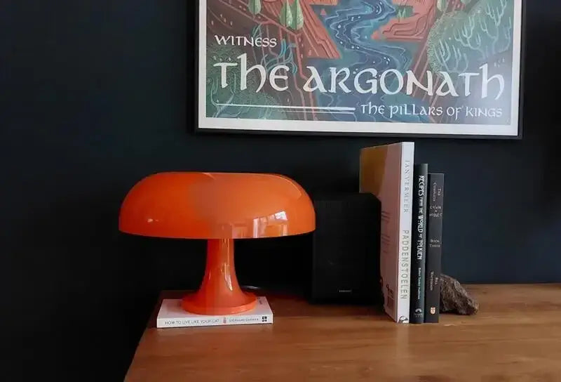 DecorBites™ New Led Mushroom Table Lamp for Hotel Bedroom Bedside Living Room Decoration Lighting Modern Minimalist
