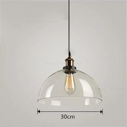 DecorBites™ Glass Ball Pendant Lights for Modern Dining Room, Kitchen, and Living Room