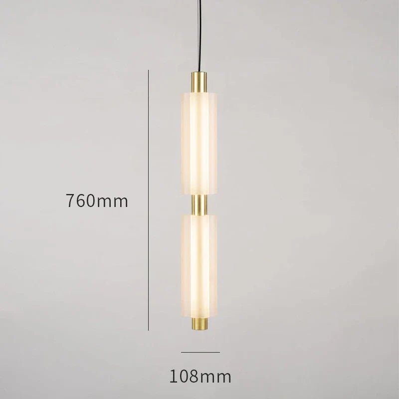 DecorBites™ Acrylic Minimalist Pendant Lights | Contemporary LED Bedside Lamp for Restaurant and Industrial Decor