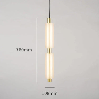 DecorBites™ Acrylic Minimalist Pendant Lights | Contemporary LED Bedside Lamp for Restaurant and Industrial Decor
