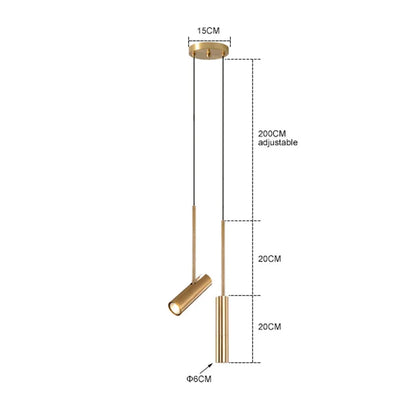 DecorBites™ LED Chandelier Pendant Lighting for Home Decor, Dining Room, Restaurant, and Bar