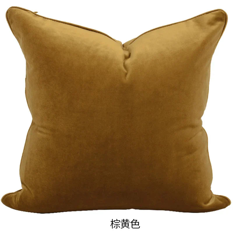Funda de almohada DecorBites™ Luxe Italy de terciopelo, funda de cojín de alta calidad para sofá de sala de estar