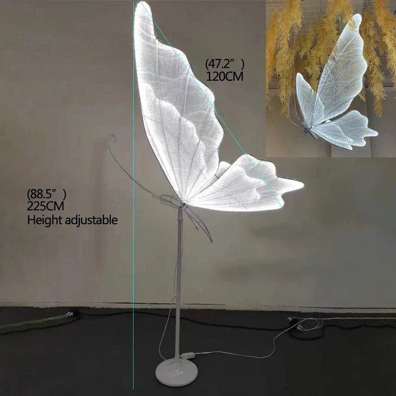 Lámpara de decoración de boda LED Mariposa de encaje Decorbites™