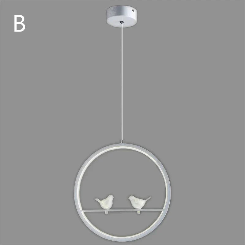 DecorBites™ Bird Chandelier Nordic LED Pendant Light for Vintage Modern Home Decor