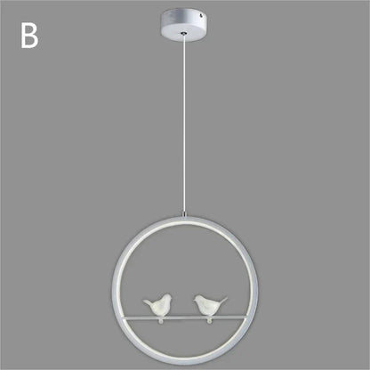 DecorBites™ Bird Chandelier Nordic LED Pendant Light for Vintage Modern Home Decor
