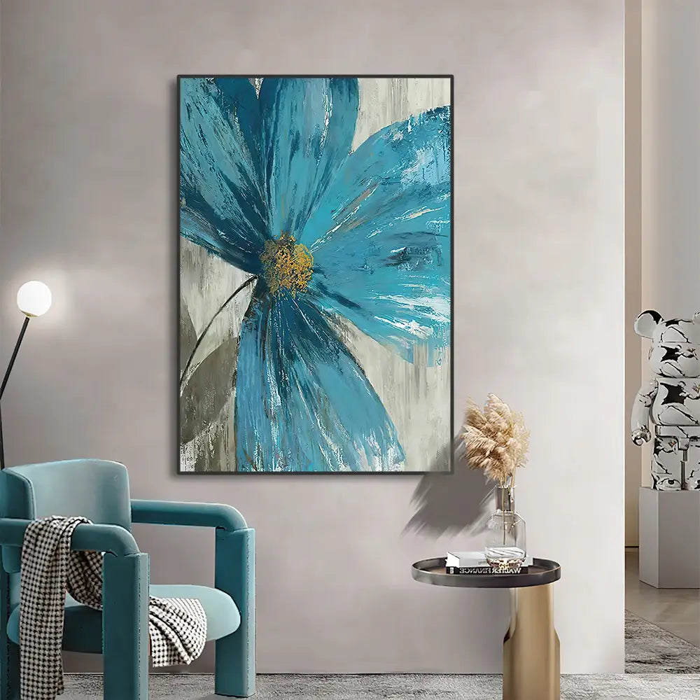 Decorbites™ Vintage Botanische Blumen-Leinwand-Wandkunst