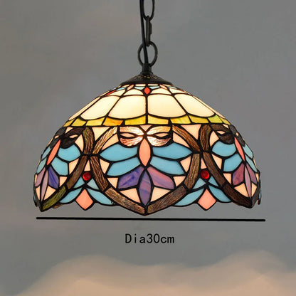 Decorbites™ Bunte Glas-Lüster: Retro Tiffany-Stil Lampe für kreative Heimdekoration