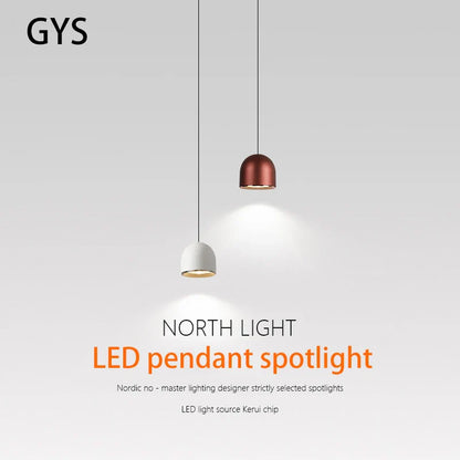 DecorBites™ COB Pendant Light: Elegant Chandelier for Dining Room and Bar Décor