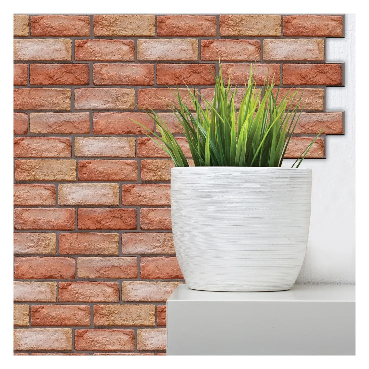 Self-Adhesive 3D Brick Wall Panels