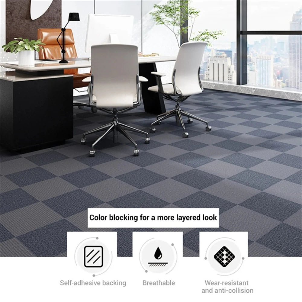 Self-Adhesive Carpet Tiles – 20pcs