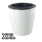 Self-Watering Plastic Flower Pot - Green