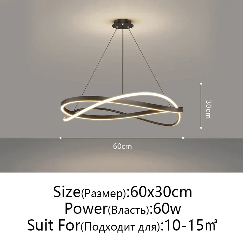 DecorBites™ Light Luxury Pendant Ceiling Lamp for Living Room Bedroom Decor