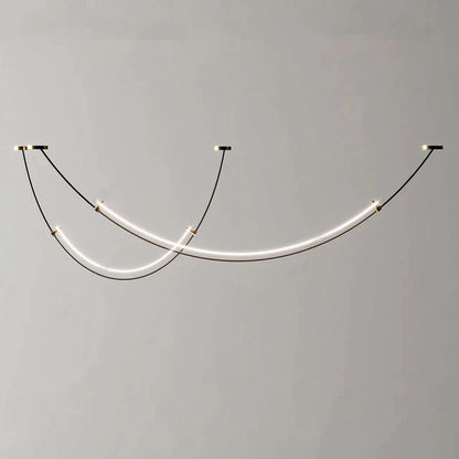 DecorBites™ Designer Arc Line Restaurant Lighting Chandelier
