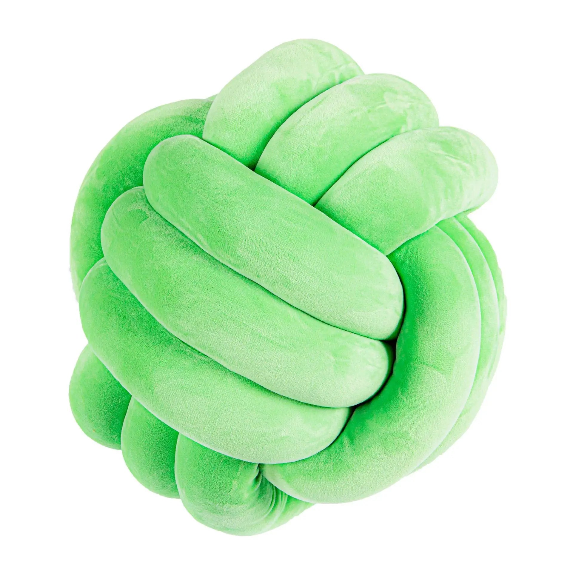 Plush Knot Ball Pillow 28cm Japanese Style