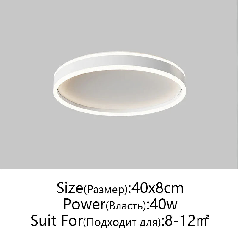 DecorBites™ LED Pendant Light Ceiling Lamp Living Room Kitchen Dining Minimalist Decor
