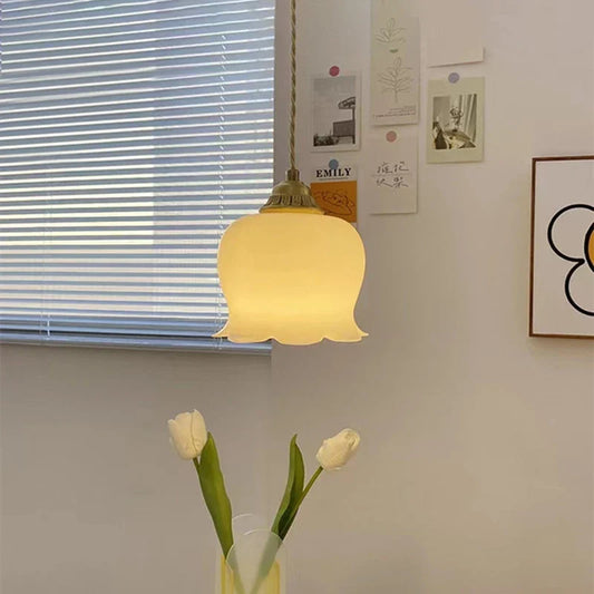 DecorBites™ Brass Resin LED Pendant Lights - Vintage Luxury Hanging Lamp for Home Decor