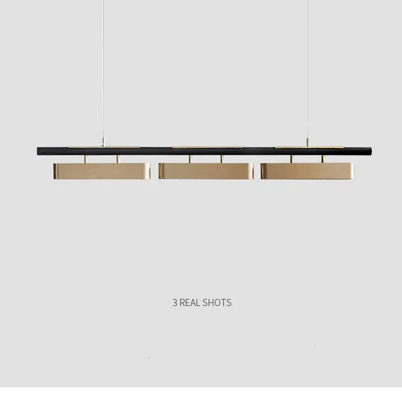 DecorBites™ LED Strip Pendant Lights for Modern Home Dining