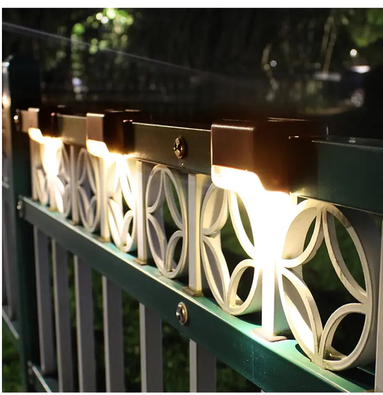 Conjunto de Luces LED Solares para Escaleras Exteriores Decorbites™