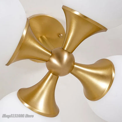 Lámparas de techo LED con forma de bola de cristal DecorBites™ para sala de estar, cocina y dormitorio