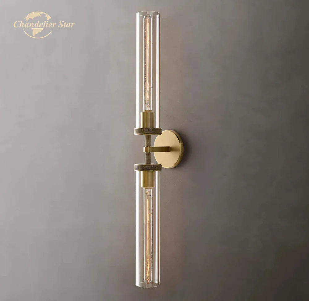Glass Linear Wall Sconce