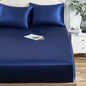 Decobites High-Quality Rayon Satin Bed Sheets King Queen Full Twin Single Double Bed Linen