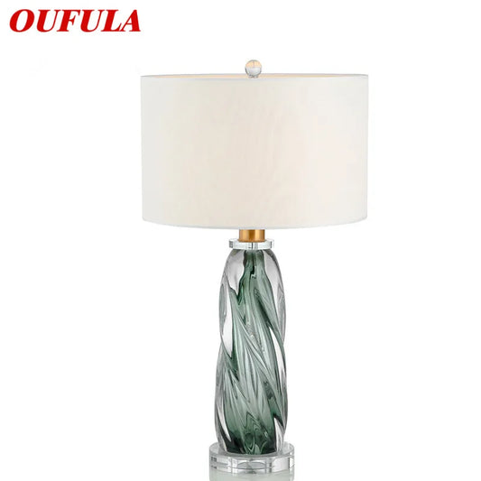 DecorBites™ Glaze Table Lamp: Modern Art LED Desk Light for Home and Hotel
