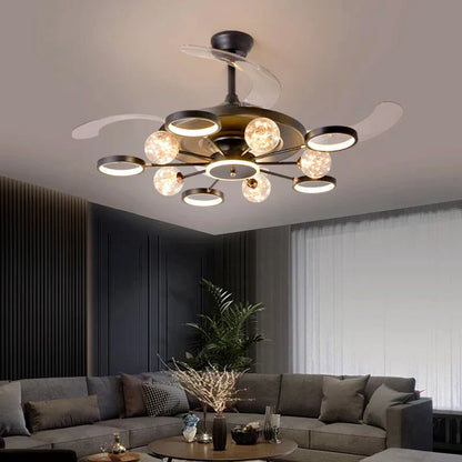 DecorBites™ Kids Bedroom Ceiling Fan with Remote Control & LED Light