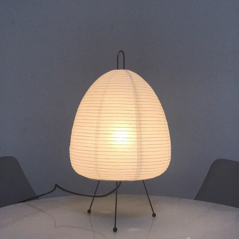 Lámpara de suelo de papel de arroz japonés Decorbites™ de Noguchi Yong para iluminación de dormitorio y salón