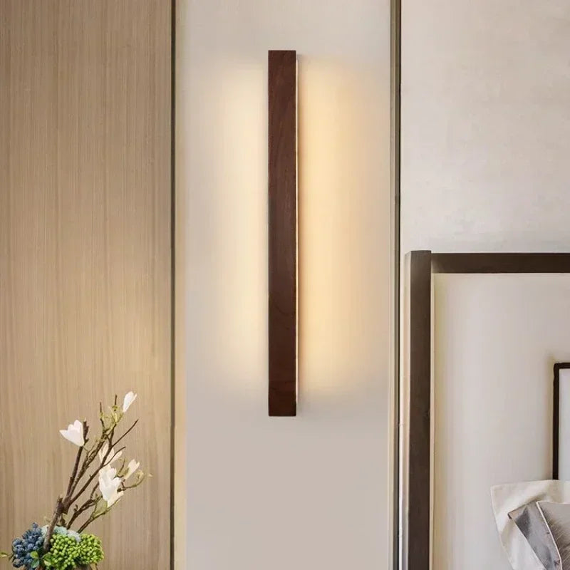 Wood Strip Wall Lamp