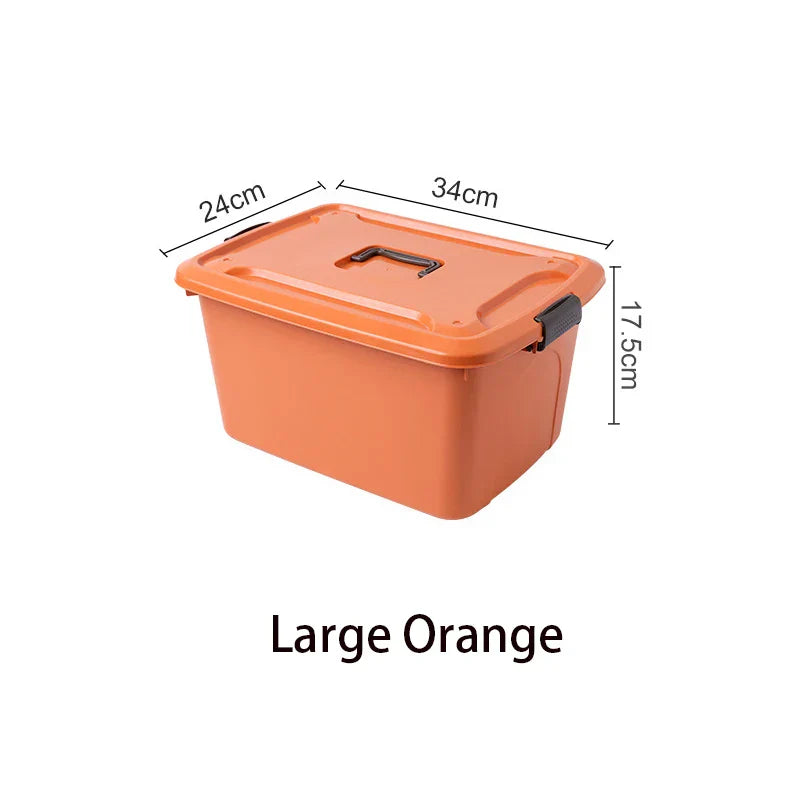 DecorBites™ Large Capacity Storage Box for Cosmetics, Toys, Snacks, Clothes Organizer