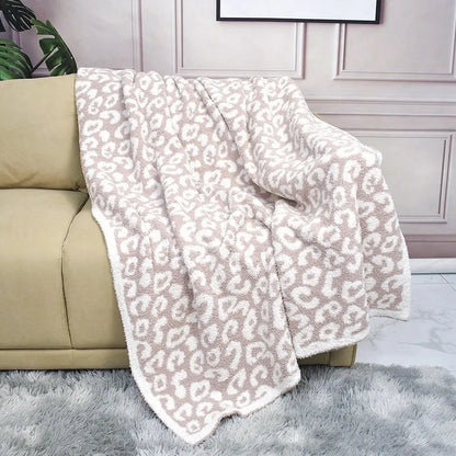 Manta de terciopelo de franela acogedora DecorBites™ - Funda cálida para sofá de invierno para el hogar y la oficina