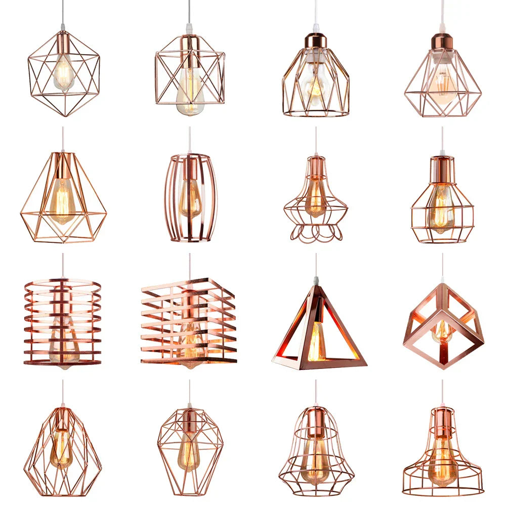 Lámpara colgante LED Industrial Retro Loft Decorbites™ para sala de estar, cocina y hogar