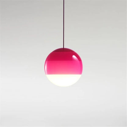 DecorBites™ Gradient Glass Dome Pendant Lamps for Modern Interiors