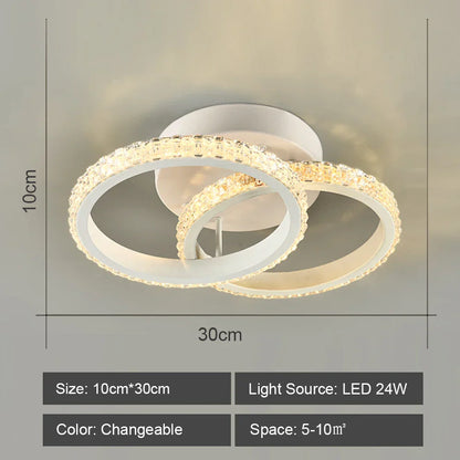 Lámpara de techo LED DecorBites™ para iluminación moderna de salas de estar y dormitorios