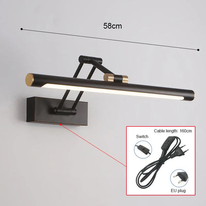 DecorBites™ LED Bathroom Wall Sconce 58cm Modern Indoor Bedroom Lighting