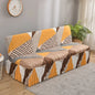 Decobites Elastic Armless Futon Sofa Cover Slipcovers