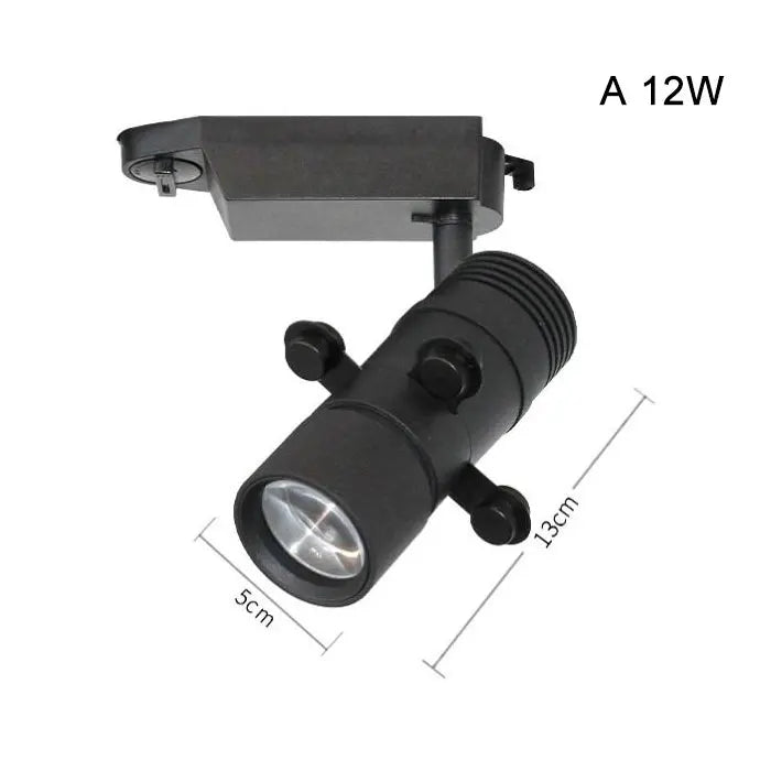DecorBites™ Dimmable LED Track Light: 20W/30W Spotlight for Museum Art Gallery Exhibition