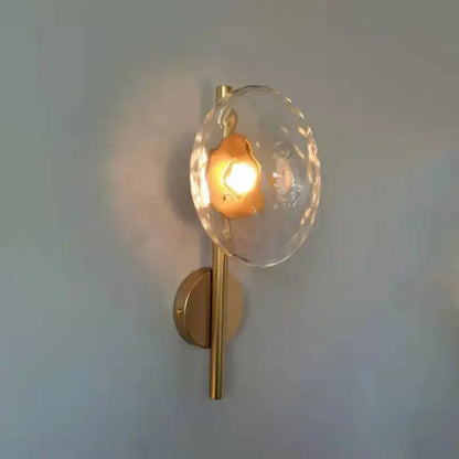 DecorBites™ LED Glass Wall Sconce for Living Room Background Lighting