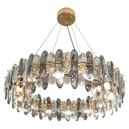 DecorBites™ Crystal Chandelier: Luxury Nordic Post-modern Design for Living Room, Bedroom, Dining Room