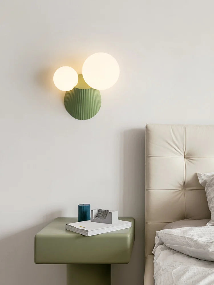 ديكور بايتس™ مصباح حائط على شكل صبار لغرفة الأطفال، إضاءة مبتكرة بجانب السرير في غرفة النوم، ديكور بسيط لغرفة المعيشة.