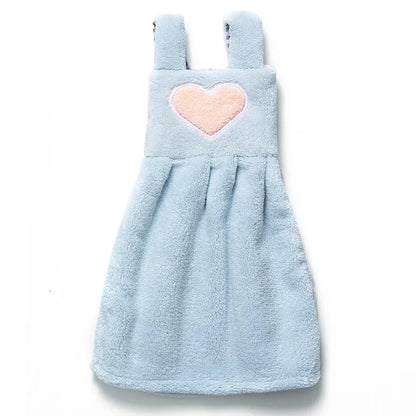 DecorBites™ Cute Cartoon Hand Towel - Soft, Absorbent Cleaning Cloth for Kitchen and Bathroom