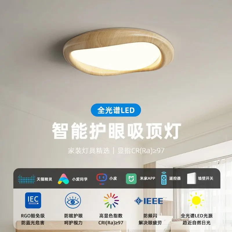 DecorBites™ LED Wood Chandeliers for Bedroom Living Room Indoor Lighting Décor