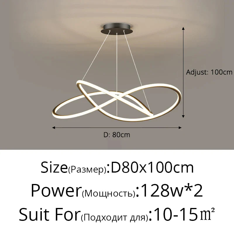 DecorBites™ LED Pendant Lights for Living Dining Study Room Indoor Lighting