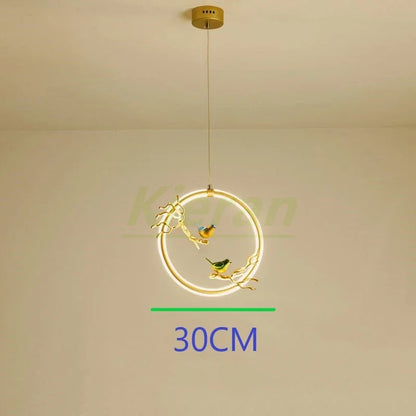 DecorBites™ Bird LED Chandelier for Bedroom Dining Room.