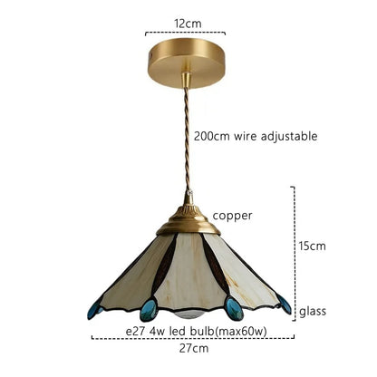 Lámpara colgante LED de cristal DecorBites™ - Decoración japonesa para el hogar, cocina o bar