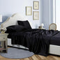 Decobites Satin Queen/ King Bed Sheets Set - Luxurious, High Quality, Solid Colors