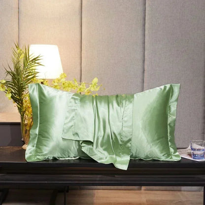 Decobites Silk Pillowcase: Luxurious Silky Soft Skin-Friendly Pillow Cover for Beauty Sleep