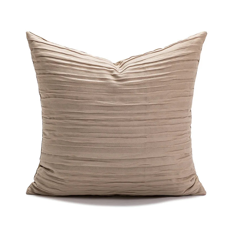 DecorBites™ Brown Coffee Pillowcase: Modern Simplicity Light Luxury Sofa Cushion Covers