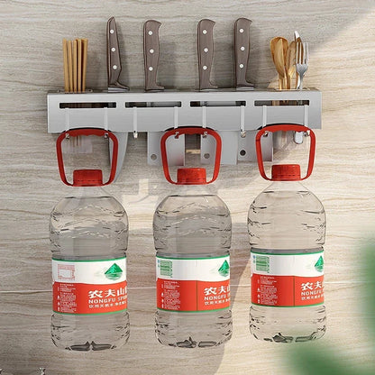 DecorBites™ Kitchen Storage Shelf Knife Chopstick Holder Multi-functional Organizer