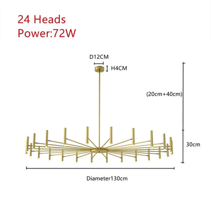 DecorBites™ Gypsophila LED Ceiling Pendant Lamp for Indoor Living Dining Bedroom Lighting